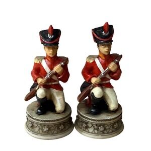 2 Pair 2000 Napoleon Wellington Replacement‎ W.U. Chess Piece Waterloo C&F Corp